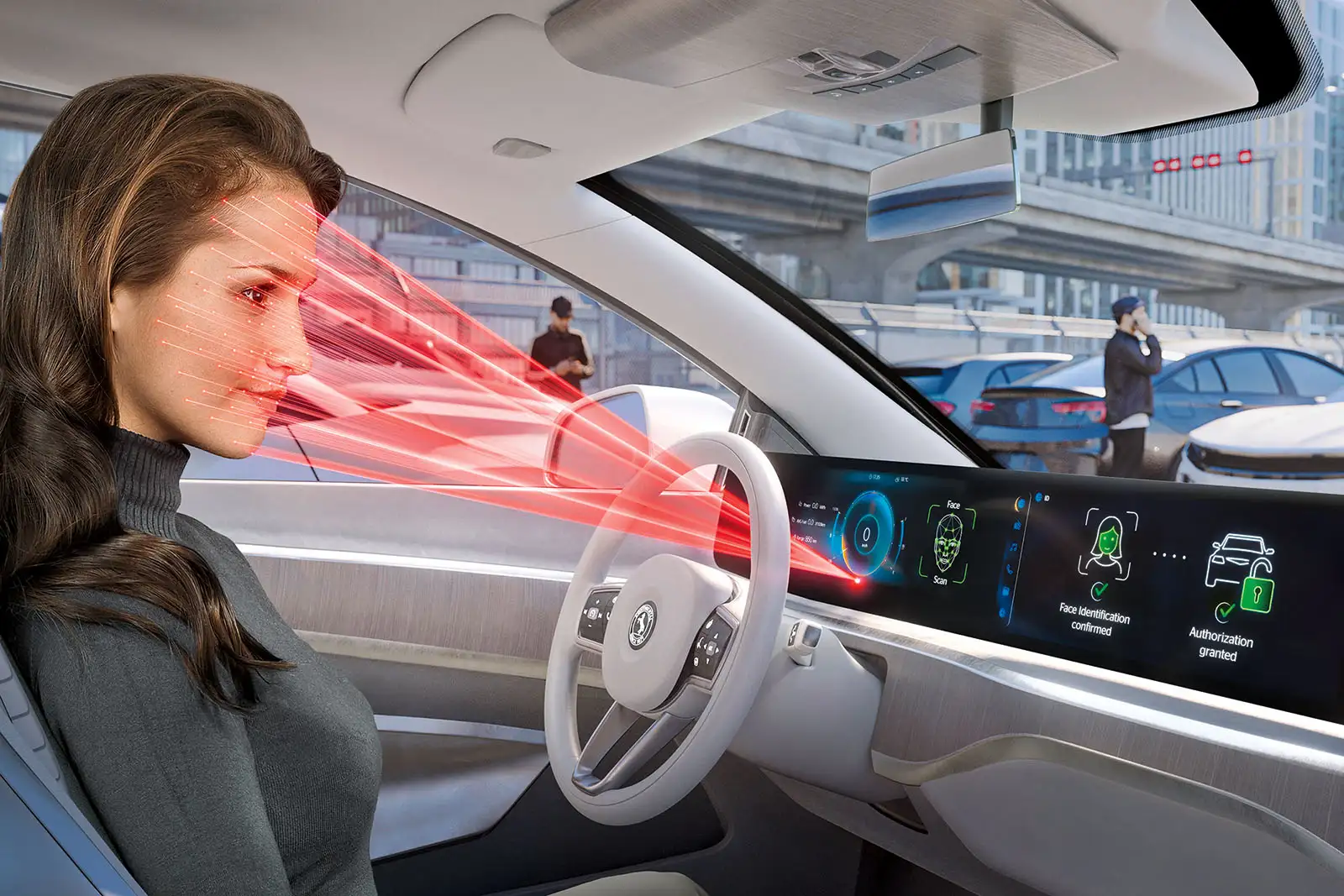 Biometric Authentication in Cars